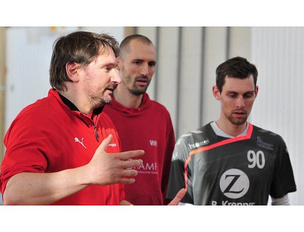 Als Cheftrainer der Bayernliga-Mannschaft der SG Bayerwald Volleys fungieren wird Markus Janda (links). −Archivfoto: Sven Kaiser
